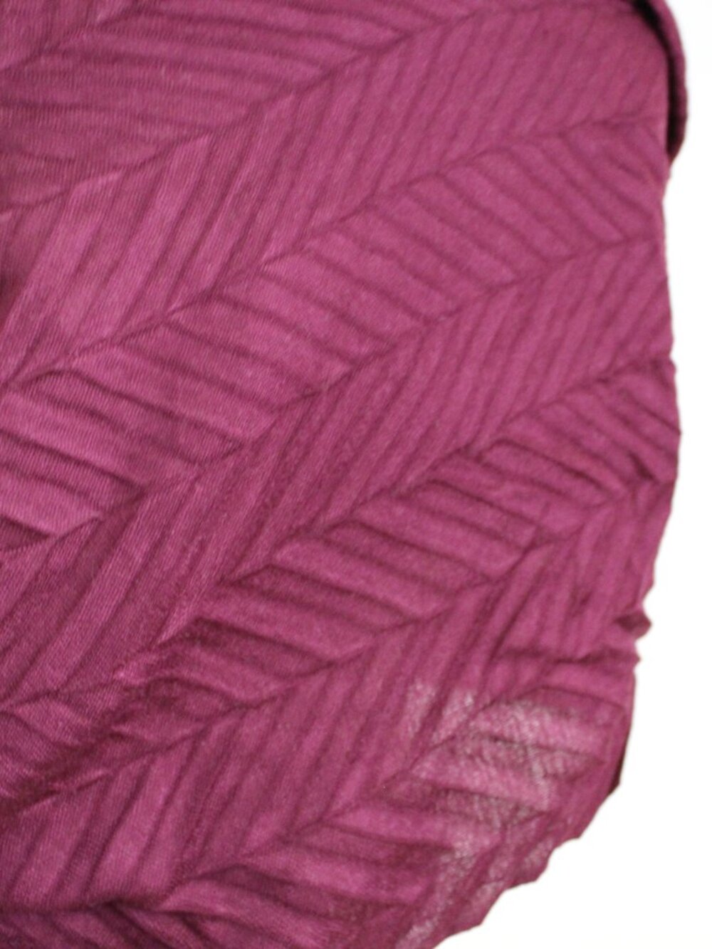 100% Cashmere Wrap Shawl Maroon Lightweight Evening‎ Wedding Fringe - Picture 5 of 11